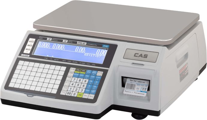 Весы CAS CL3000-6B, цена 83 253 руб. - Торговые весы с печатью этикеток