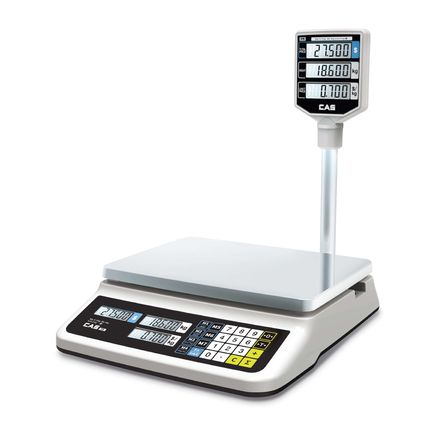 Весы CAS PR -06P (LCD, II), цена 15 104 руб. - Электронные весы CAS